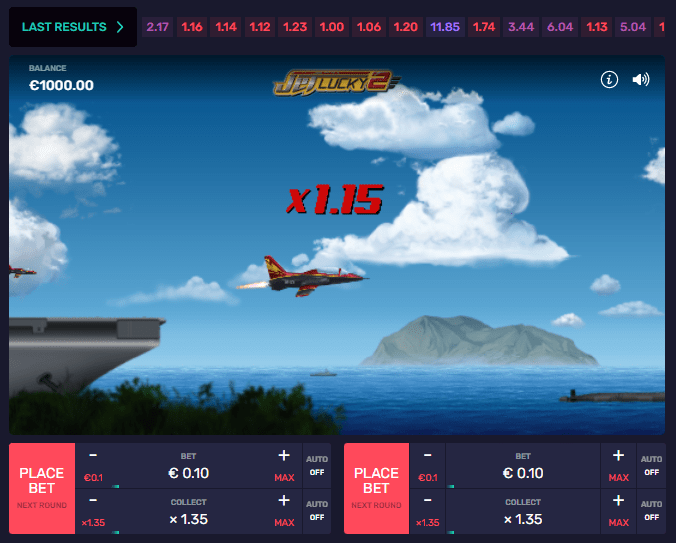 Aviator juego similar - Lucky Jet.