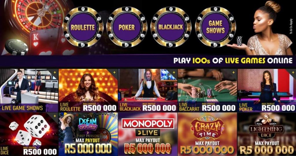Hollywoodbets Casino.