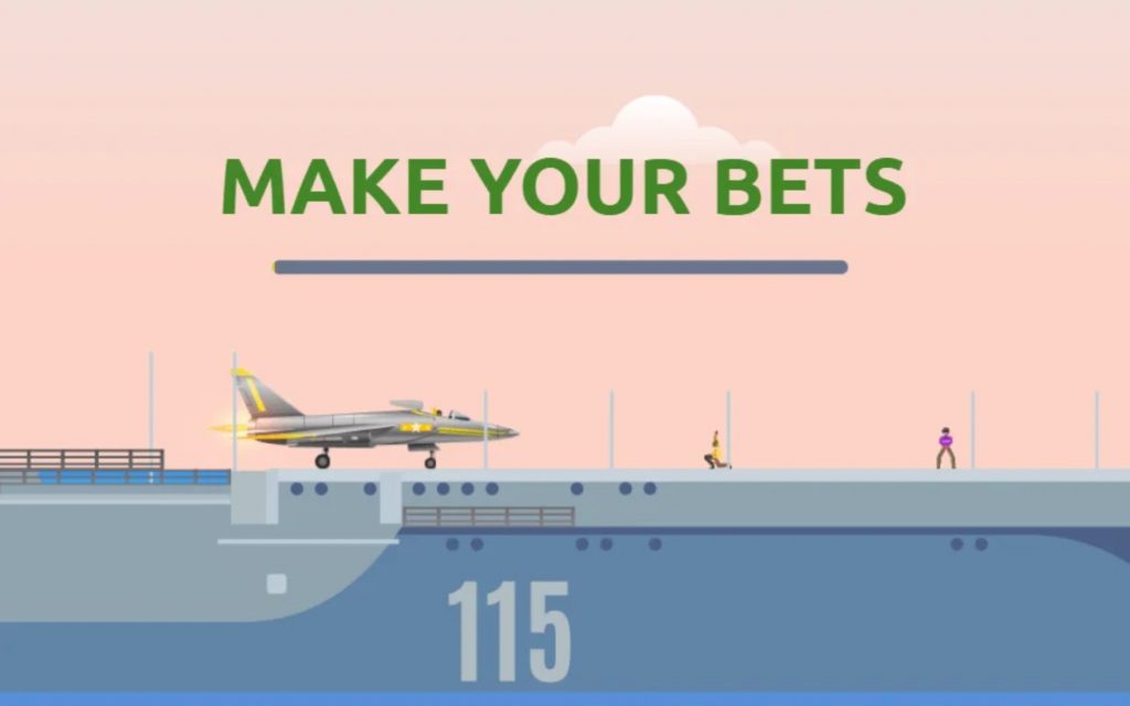 Permainan pesawat tempur F777 online.